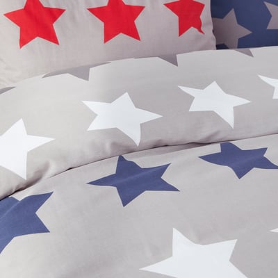 Stars Star Cotton Duvet Cover SO'HOME