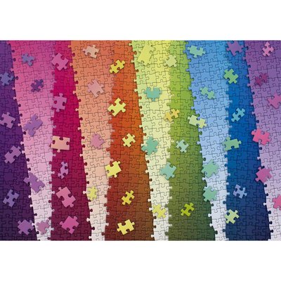 Puzzle 1000 p - Couleurs sur couleurs (Karen Puzzles) RAVENSBURGER