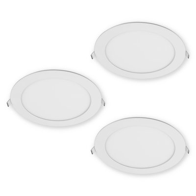 Lot de 20 spots à encastrer salle de bains en Acier, EXTRAFLAT L INSPIRE