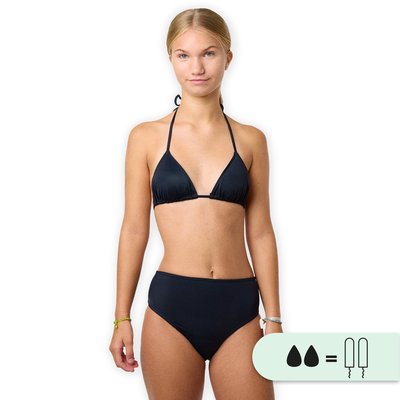 Culotte de Bain Menstruel taille haute pour ados - Flux moyen SMOON
