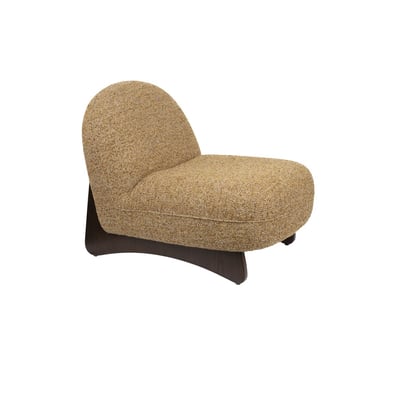Fauteuil design en tissu, bohème, LOOM DUTCHBONE