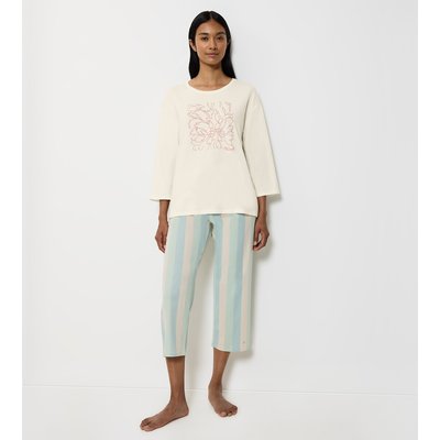 Parte de cima de pijama, em algodão, Mix & Match TRIUMPH