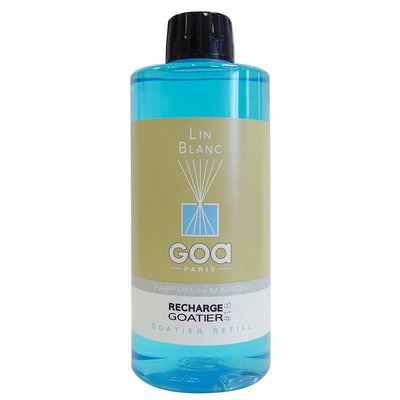 Parfum d'intérieur - Recharge lin blanc 500 ml GOA