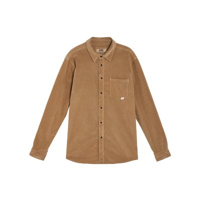 CHEMISE VELOURS BEIGE2 PULLIN