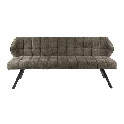 Banquette de salle à manger 180 cm en velours MELBOURNE PIER IMPORT
