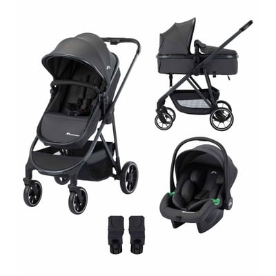 BEBECONFORT Poussette Trio Brume avec siège auto i-Size BEBECONFORT