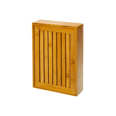 Boîte à clés murale bambou - 19x6x27cm WADIGA