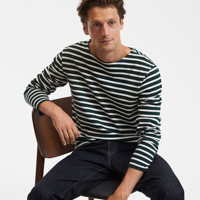 Marinière manches longues coton bio LA REDOUTE COLLECTIONS