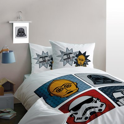 Parure de lit imprimée 100% coton, PORTRAITS STAR WARS