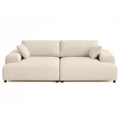 Canapé droit 4 places double méridienne, GARANCE BEST MOBILIER