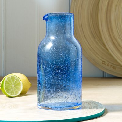 Colour Me Happy Handmade Glass Carafe SUR LA TABLE 