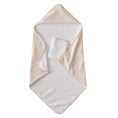 Coffret cape de bain + gant de toilette HYGGE VERTBAUDET