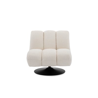 Fauteuil tissu bouclette, JANISSAIRE BOBOCHIC