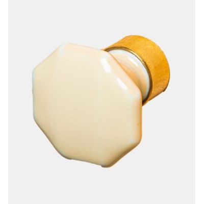 Bouton Octoma D30 - Ivoire MERIGOUS
