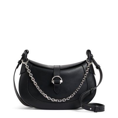Sac bandoulière petit en cuir lisse PIA LE TANNEUR