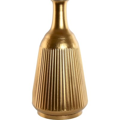 Vase métal doré style moderne élégance décoration intérieur RECOLLECTION