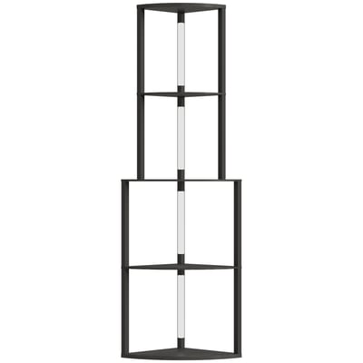 Lampadaire MDF Noir HOMCOM