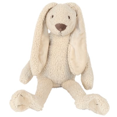Peluche Lapin Richie polyester recyclé beige 38 cm HAPPY HORSE