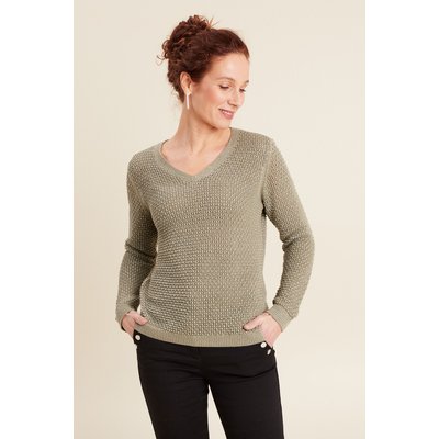 Pull manches longues col en V BREAL