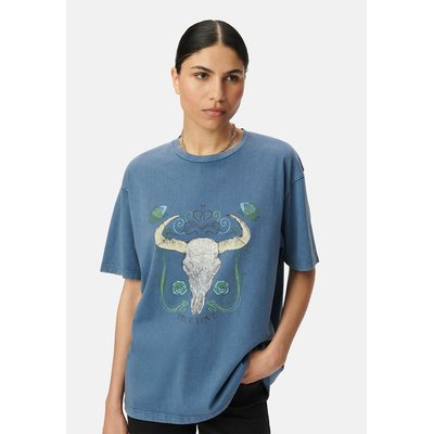 T-shirt com gola redonda e motivo estampado IKKS