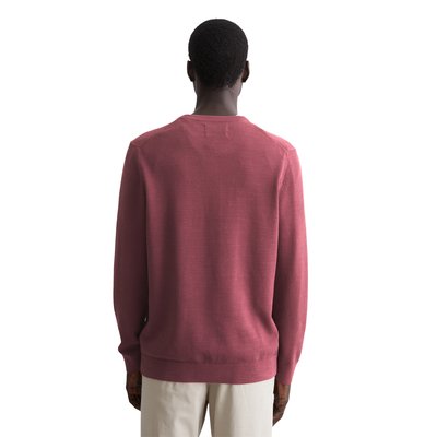Pull-over regular en piqué de coton bio MARC O'POLO