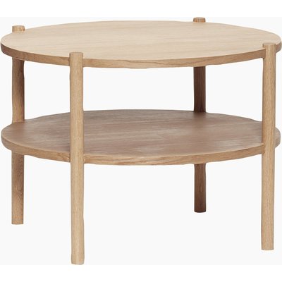 Table basse bois style scandinave 2 plateaux HUBSCH