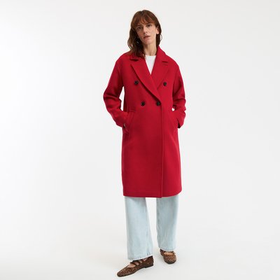 Signatures Barnabé Coat in Wool Mix LA REDOUTE COLLECTIONS