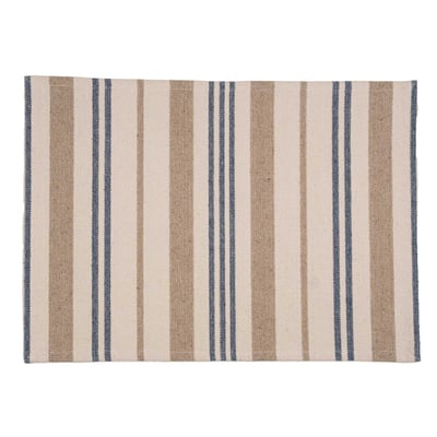 Set de table en coton épais rayures SUD ETOFFE