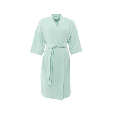 Peignoir coton CALYPTE CARRE BLANC