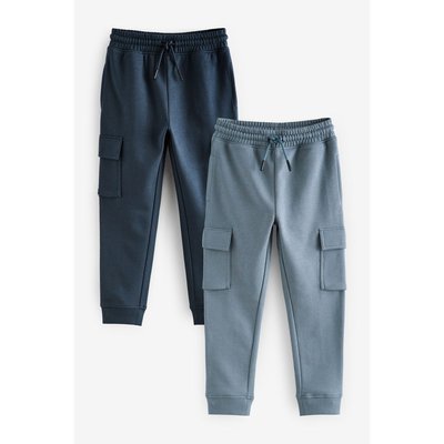 Pantalons de jogging cargo, lot de 2 NEXT