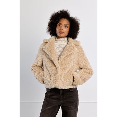 Veste droite, moutonnée LILI SIDONIO