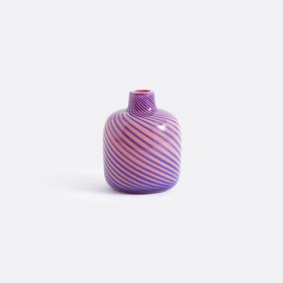 Vase en verre à rayures, H16 cm, Olios LA REDOUTE INTERIEURS