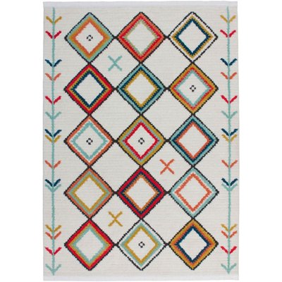 Tapis tissé rectangulaire ethnique, Agadir ARTE ESPINA