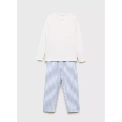 Pyjama long à rayures MANGO KIDS