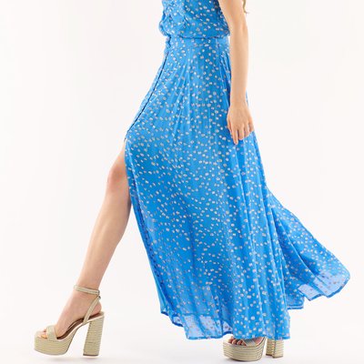 Jupe longue avec fil textile IRELIA WILD