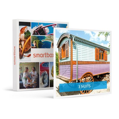 Séjour insolite en roulotte : 4 jours près de Bordeaux- SMARTBOX - Coffret Cadeau Séjour SMARTBOX