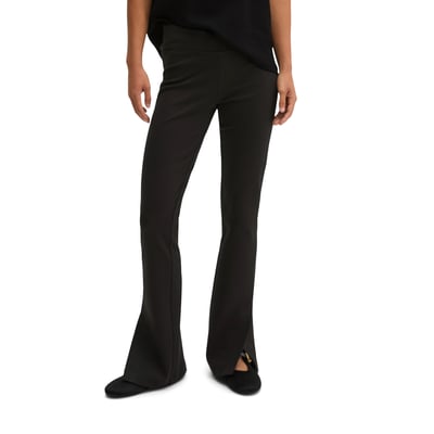 Pantalon en jersey à enfiler, coupe slim évasée en interlock doux MARC O'POLO
