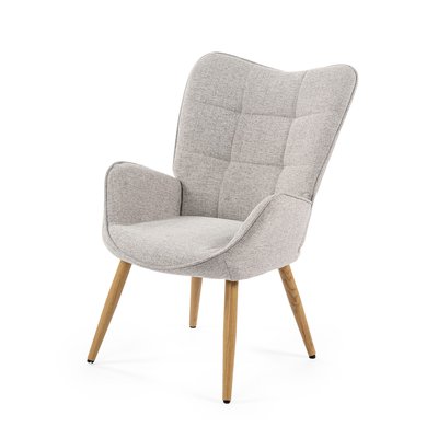 Fauteuil relax confortable dossier moyen scandinave, KANAS MEUBLES COSY