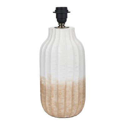 Tall Ombre Textured Stoneware Table Lamp Base SO'HOME