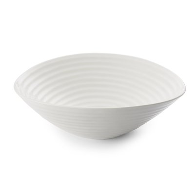 Large White Salad Bowl SOPHIE CONRAN FOR PORTMEIRION