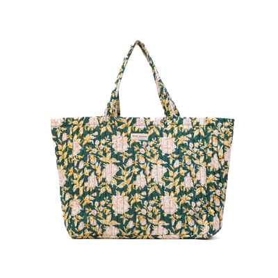 Sac cabas en coton - Bouquet du matin Eucalyptus BINDI ATELIER