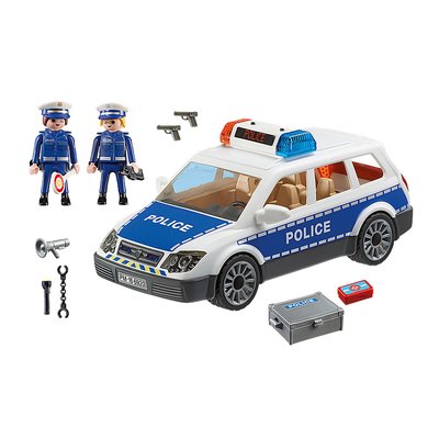 Voiture de policiers avec gyrophare et sirène 6920 PLAYMOBIL