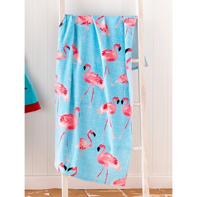 Flamingo Beach Towel CATHERINE LANSFIELD