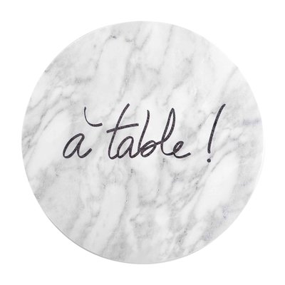 Set de table rond Mont marbre DOUCEUR D'INTÉRIEUR