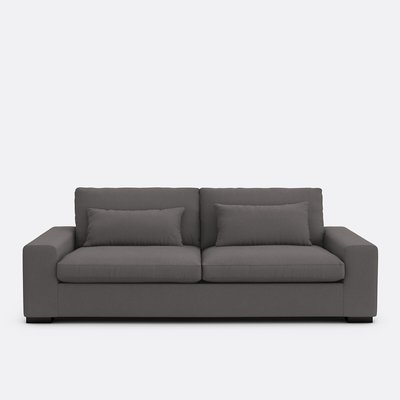 Sofa Odessa, 2-, 3- oder 4-Sitzer, Demi-Natté aus Baumwolle LA REDOUTE INTERIEURS