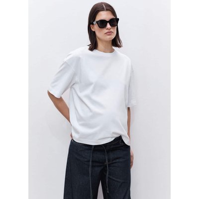 T-shirt coton oversize grossesse MANGO