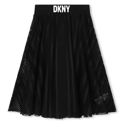 Jupe de cérémonie en résille DKNY