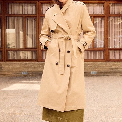 Trench long ceinturé PROMOD