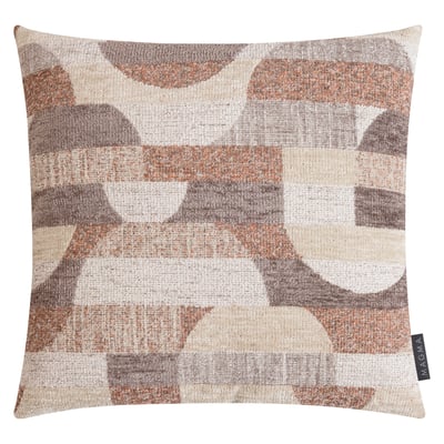 Housse de coussin jacquard chenille MADDOX MAGMA HEIMTEX