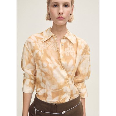 Chemise à fleurs avec fermeture multiposition MANGO